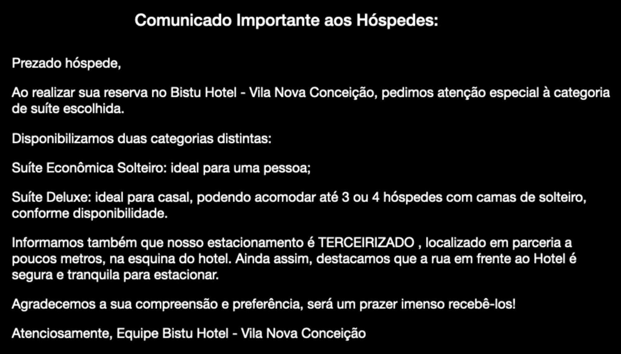 Bistu Hotel - Vila Nova Conceicao São Paulo Ngoại thất bức ảnh